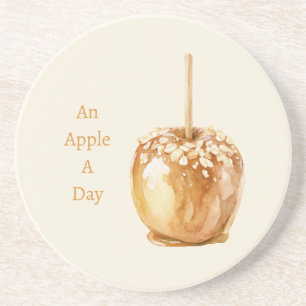 Caramel Apple Coaster