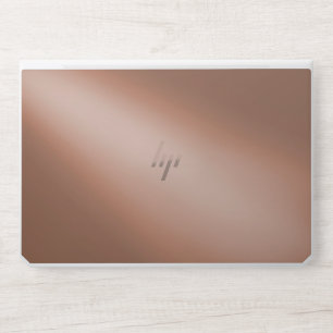 Caramel Brown moonlight ombre effect HP Laptop Skin