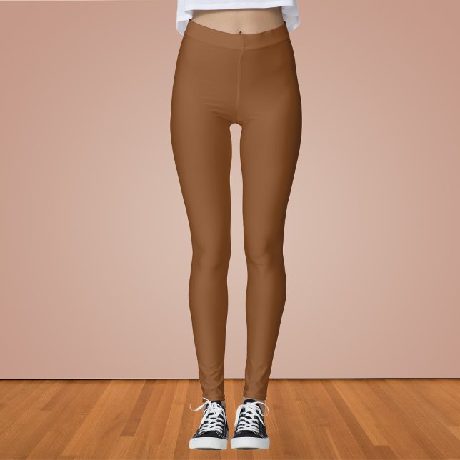 Caramel Cafe Solid Color Leggings (Creator Uploaded)