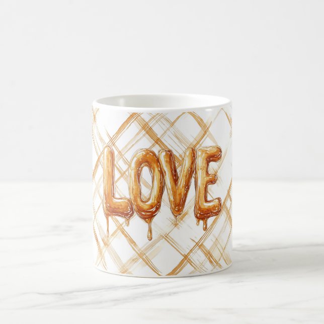 Caramel Candy Love Coffee Mug (Center)