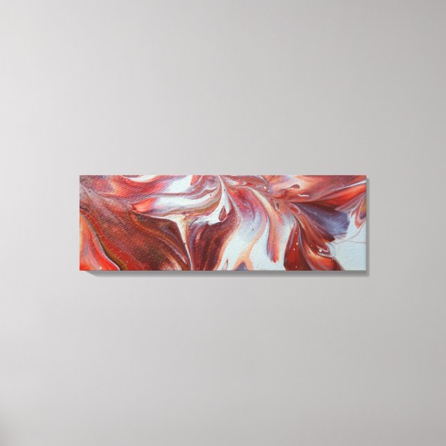 Caramel Candy on a split canvas 36x12 (Front)