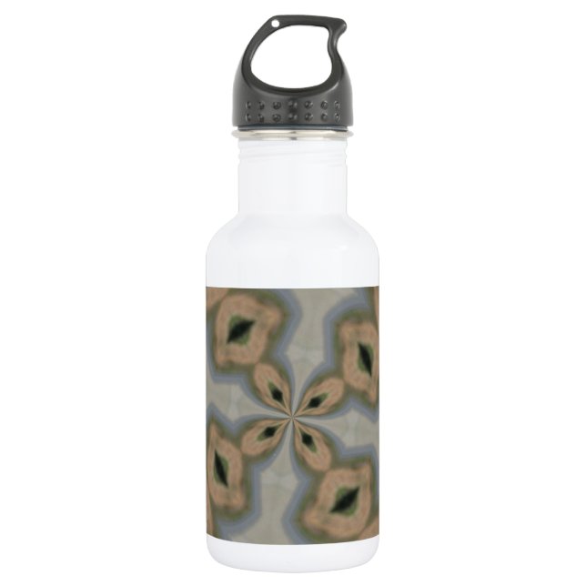 Caramel Lips Kaleiscope Water Bottle (Front)