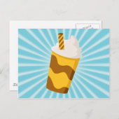 Caramel Milkshake Postcard (Front/Back)
