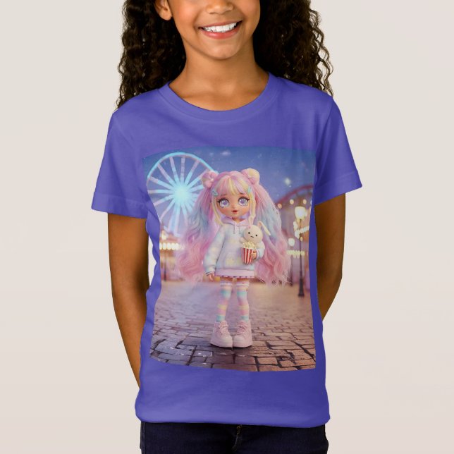 Caramel Popcorn  T-Shirt (Front)