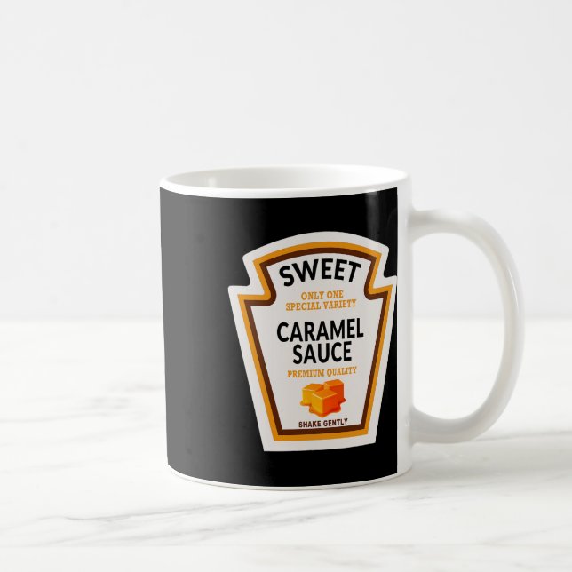 Caramel Sauce Halloween Costume 2024 Funny Family  Coffee Mug (Right)