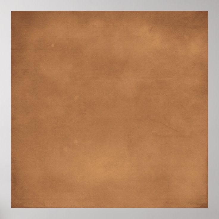 CARAMELIZED CARAMEL BROWN BACKGROUND WALLPAPER TEM POSTER Zazzle