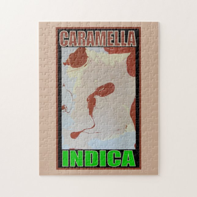 CARAMELLA INDICA JIGSAW PUZZLE (Vertical)
