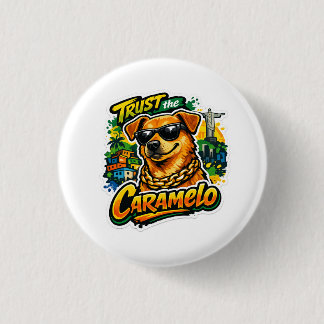 Caramelo chefe button