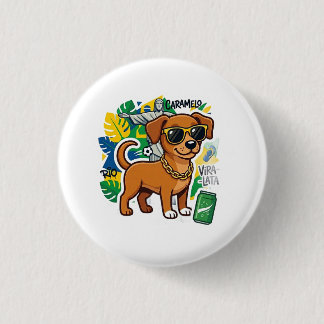 Caramelo dog brazilian button