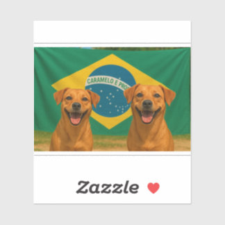 Caramelo e Progresso Adesivo Sticker