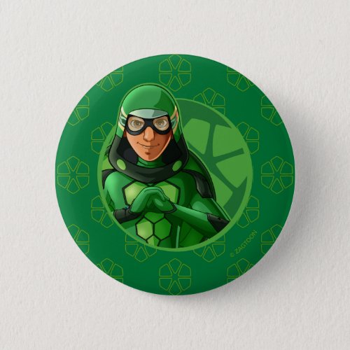 Carapace Green Badge Button