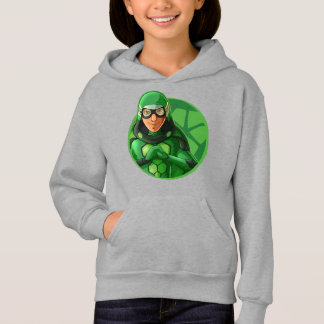 Carapace Green Badge Hoodie