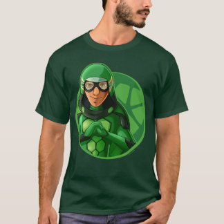 Carapace Green Badge T-Shirt