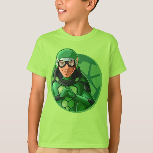 Carapace Green Badge T-Shirt (Front)