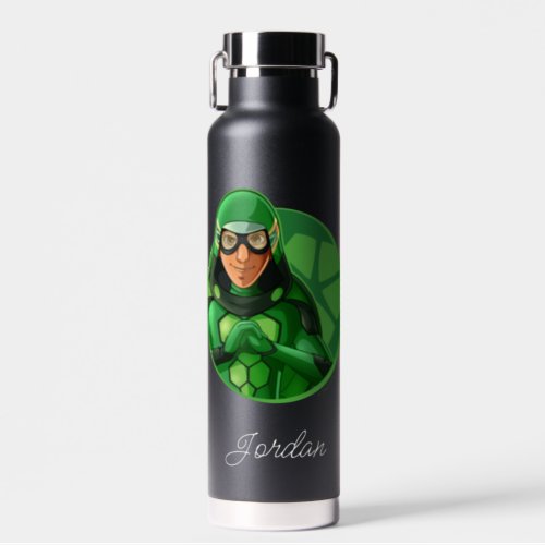 Carapace Green Badge Water Bottle