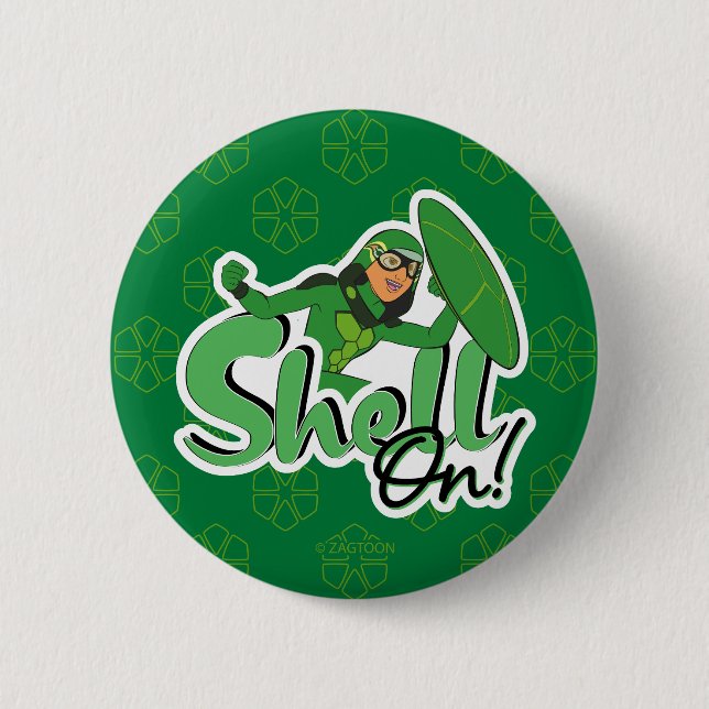 Carapace | Shell On! Button (Front)