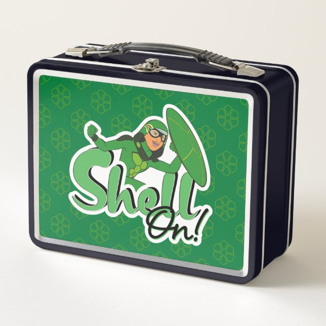 Carapace | Shell On! Metal Lunch Box (Front)