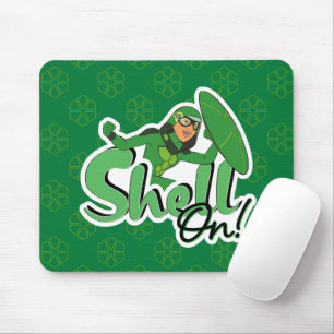 Carapace Shell On! Mouse Pad