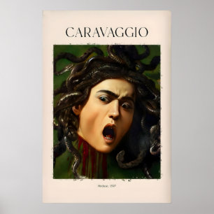 Caravaggio Art Prints - Medusa 1597 1