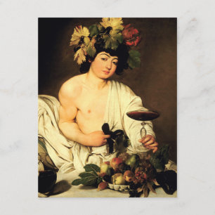 Caravaggio Bacchus Invitations