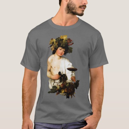 Caravaggio Bacchus T_Shirt