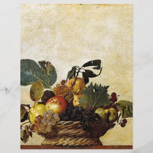 Caravaggio _ Basket of Fruit _ Classic Artwork