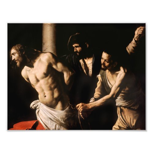 Caravaggio _ Christ at the Column Photo Print