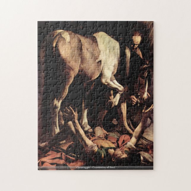 Caravaggio - Conversion of Saul puzzle (Vertical)