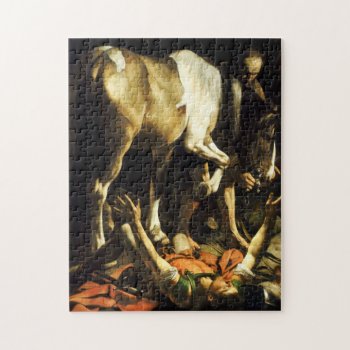 Caravaggio Conversion Of St. Paul Puzzle by VintageSpot at Zazzle