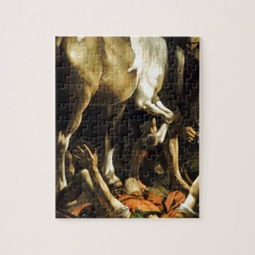 Caravaggio _ Conversion on the Way to Damascus Jigsaw Puzzle