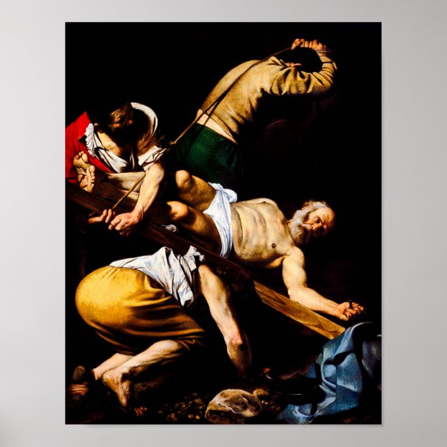 Caravaggio: Crucifixion of Saint Peter Poster (Front)