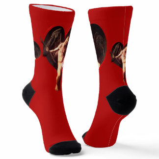 Caravaggio Cupid Valentine's Day Socks