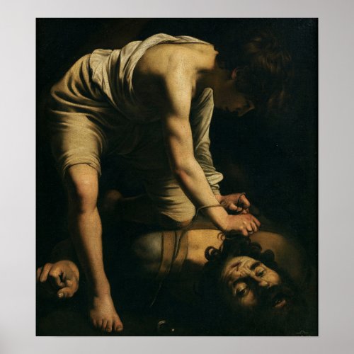 Caravaggio _ David And Goliath Poster