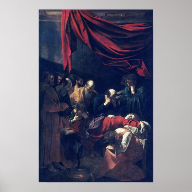 Caravaggio Death of the Virgin Poster (Front)