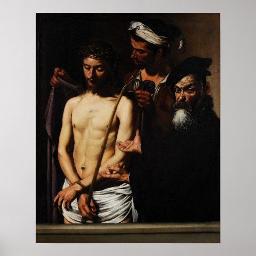 Caravaggio _ Ecce Homo Poster