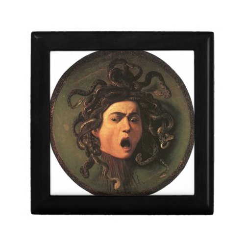 Caravaggio _ Medusa _ Classic Italian Artwork Keepsake Box