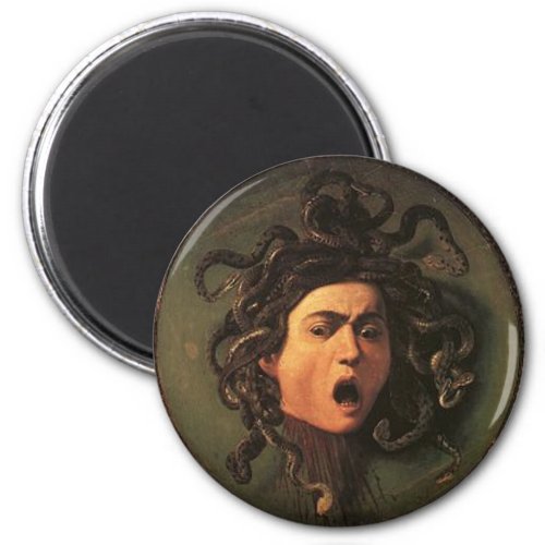 Caravaggio _ Medusa _ Classic Italian Artwork Magnet