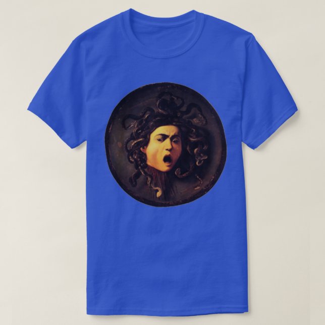 caravaggio medusa head T-Shirt (Design Front)