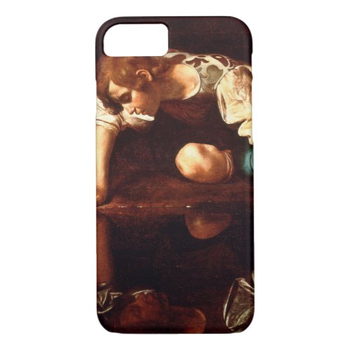 CARAVAGGIO _ Narcissus 1598 iPhone 87 Case