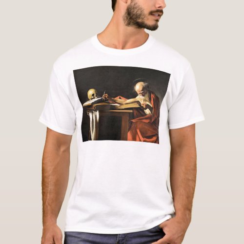 Caravaggio _ San Gerolamo _ Renaissance Painting T_Shirt