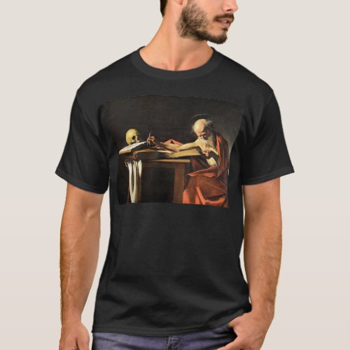 Caravaggio _ San Gerolamo _ Renaissance Painting T_Shirt