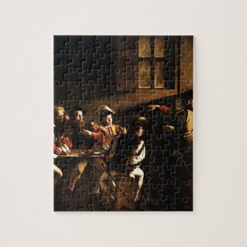 Caravaggio _ The Calling of Saint Matthew Jigsaw Puzzle