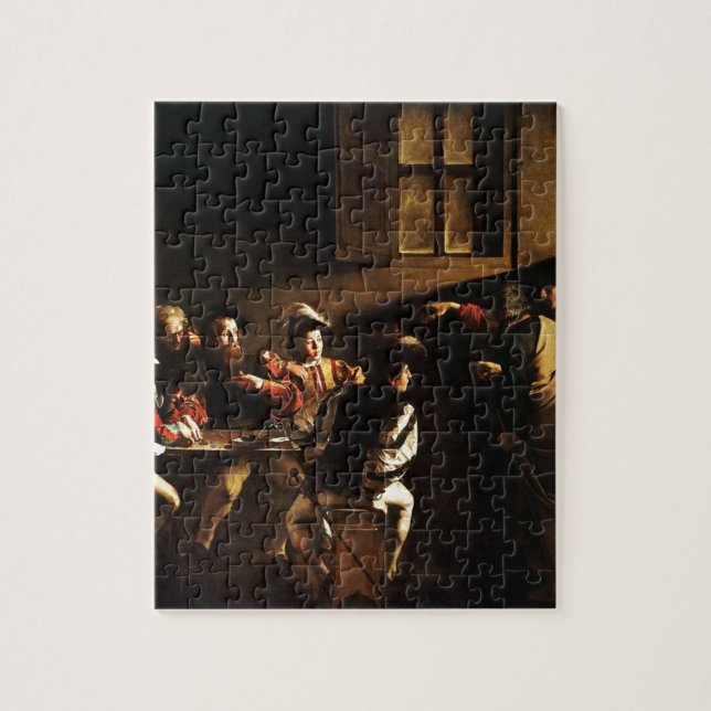 Caravaggio - The Calling of Saint Matthew Jigsaw Puzzle (Vertical)
