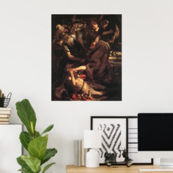 Caravaggio The Conversion Of St Paul Poster | Zazzle