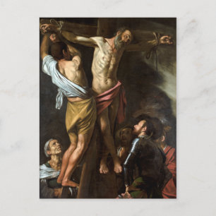 Caravaggio The Crucifixion of Saint Andrew Postcard