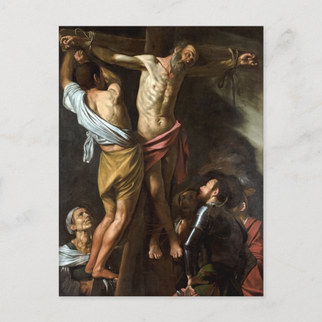 Caravaggio The Crucifixion of Saint Andrew Postcard (Front)