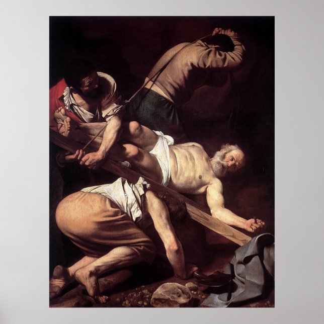 Caravaggio The Crucifixion Of Saint Peter Poster (Front)