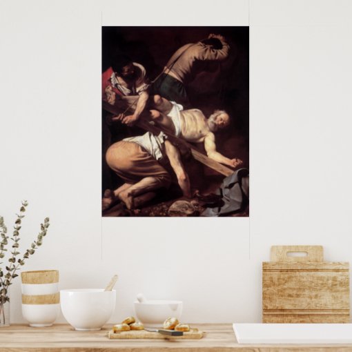 Caravaggio The Crucifixion Of Saint Peter Poster 