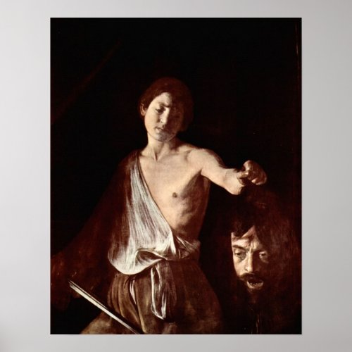 Caravaggio_The head of Medusa Tondo Poster