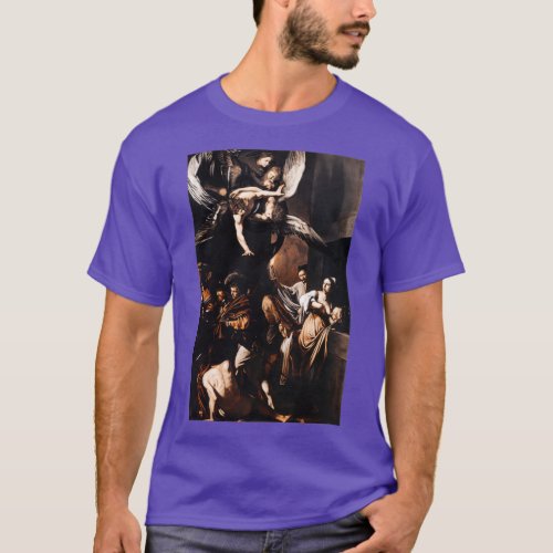 Caravaggio The Seven Works of Mercy T_Shirt